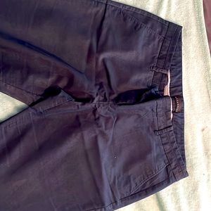 Dark blue bootcut pants